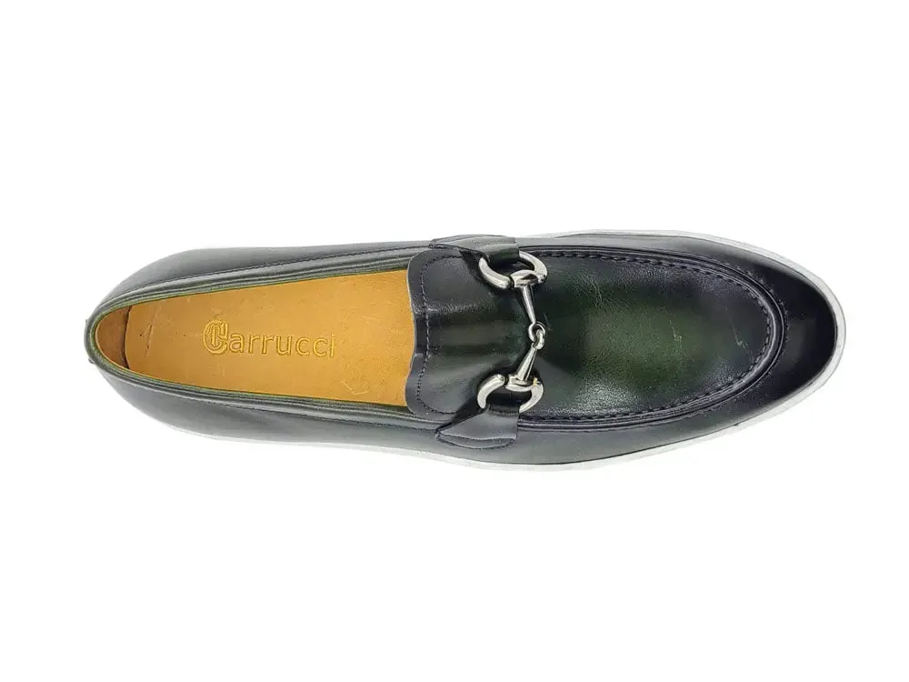 Horse Bit Fashion Leather Sneaker Loafer mood match
