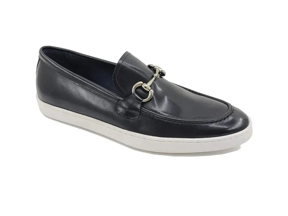 Horse Bit Fashion Leather Sneaker Loafer mood match