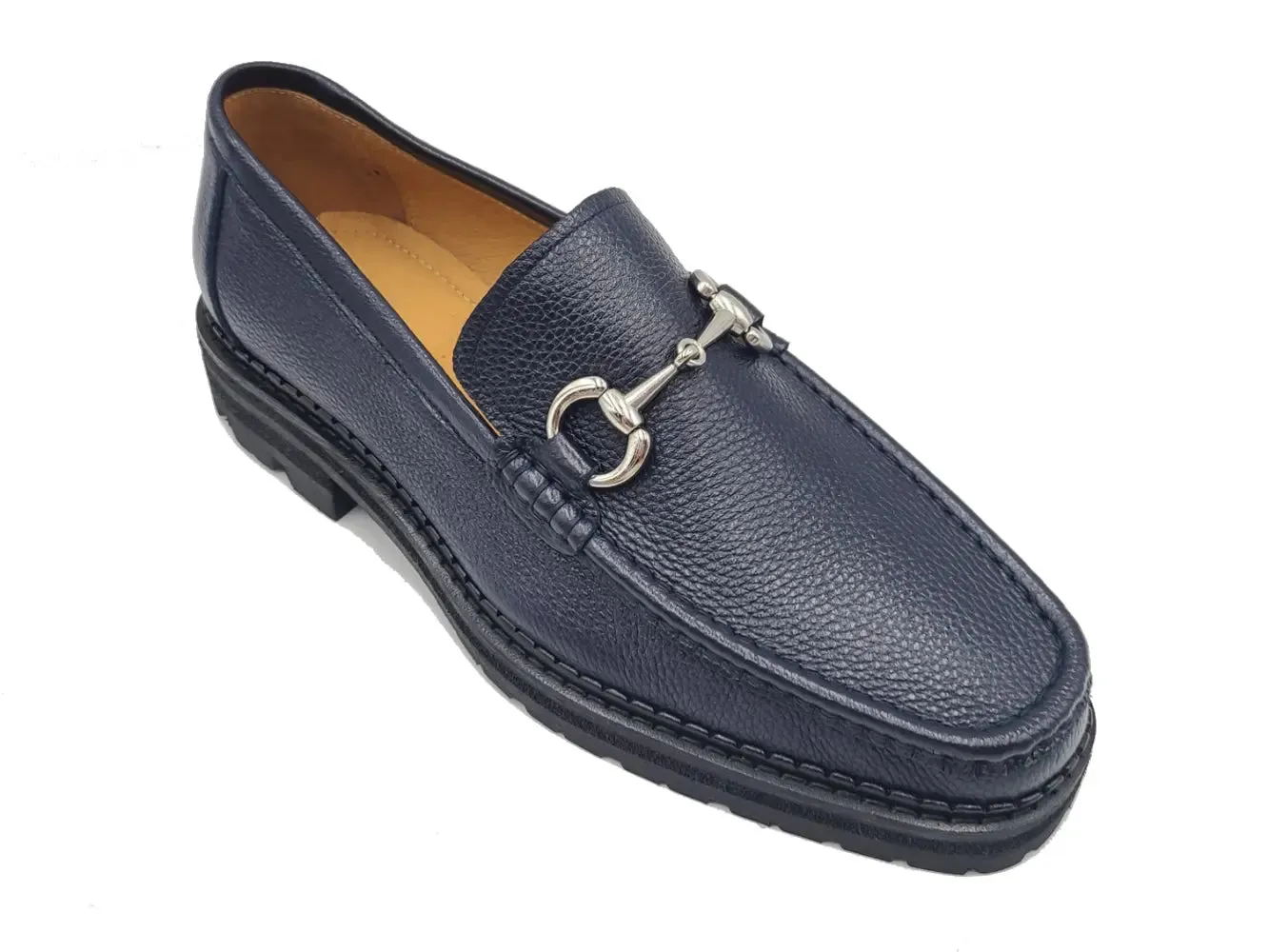 Horsebit Loafer Lug Sole shape calm