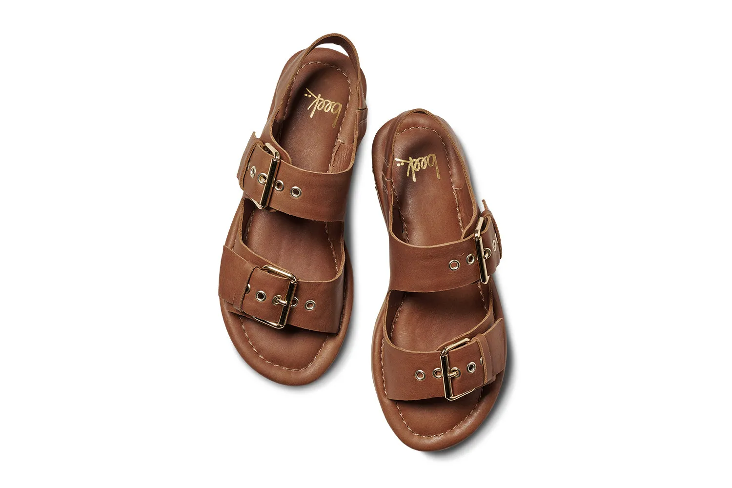 HUET - Cognac barefoot feel