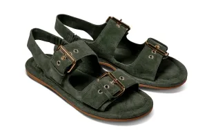 Back Strap,birkenstock_search,buckle,cf-size-10,cf-size-11,cf-size-12,cf-size-5,cf-size-6,cf-size-7,cf-size-8,cf-size-9,color_ivy,Fall Collection,green,huet,ivy,Pre-fall Collection,Rubber Outsole,Sandals,Slide,Slides,stylegroup_HUET,Suede,YGroup_Huet