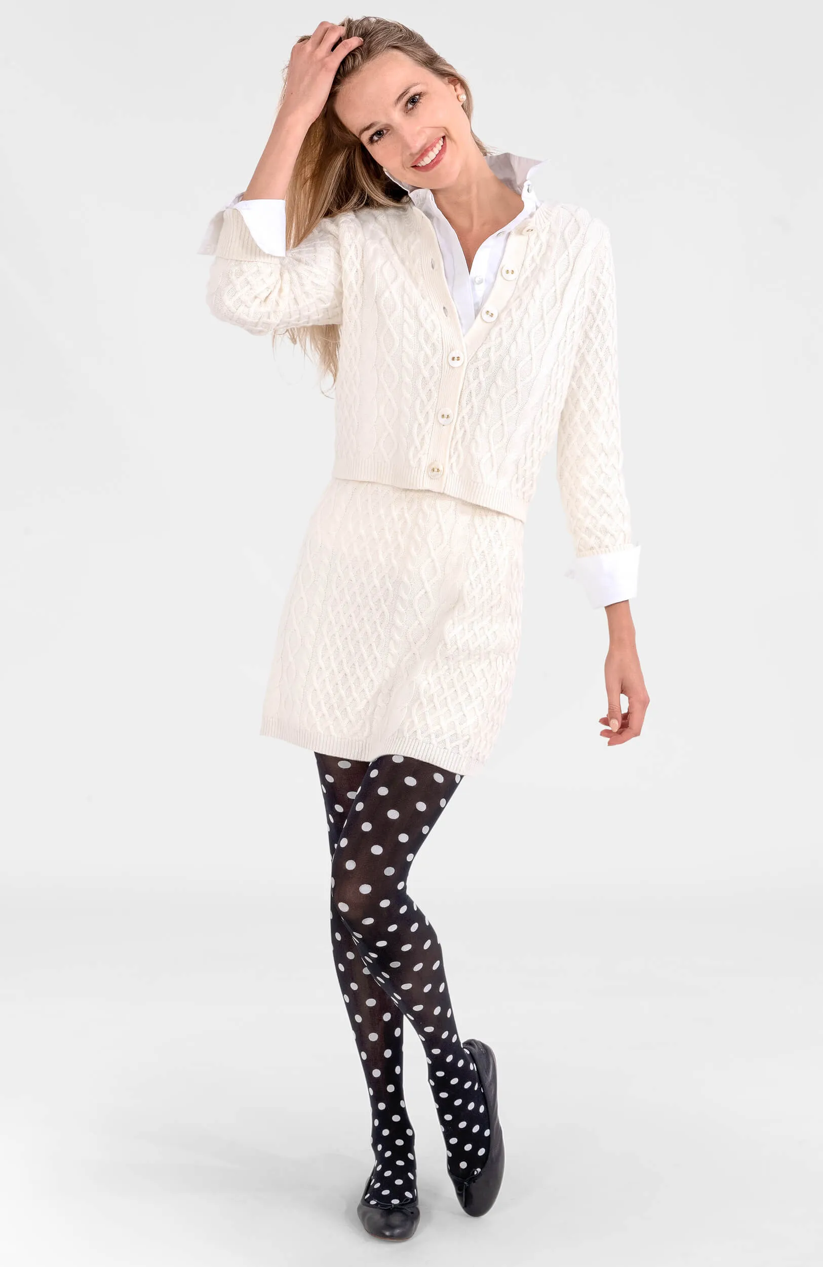 Irish Knit Skirt breathable pants