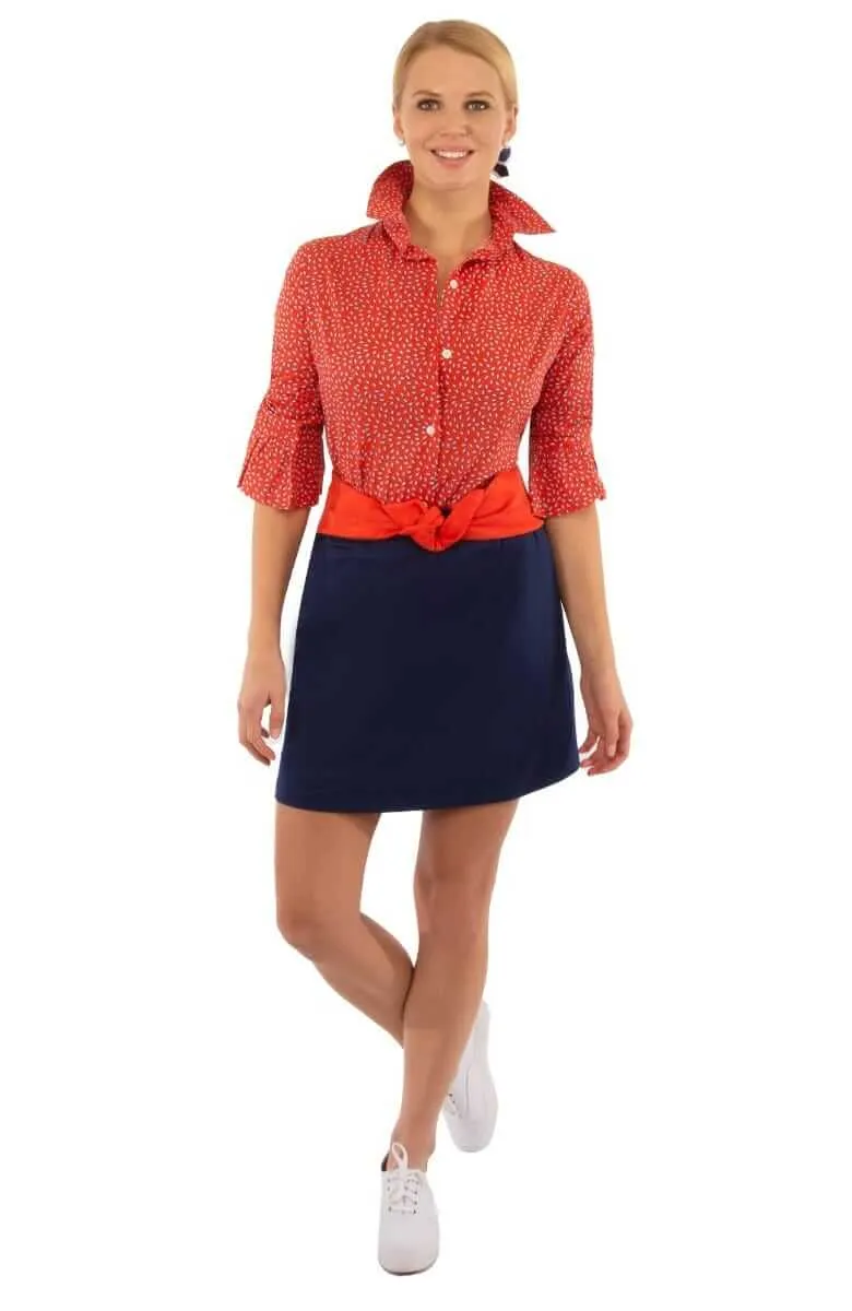 Jersey Skippy Skort - Solid holiday edition