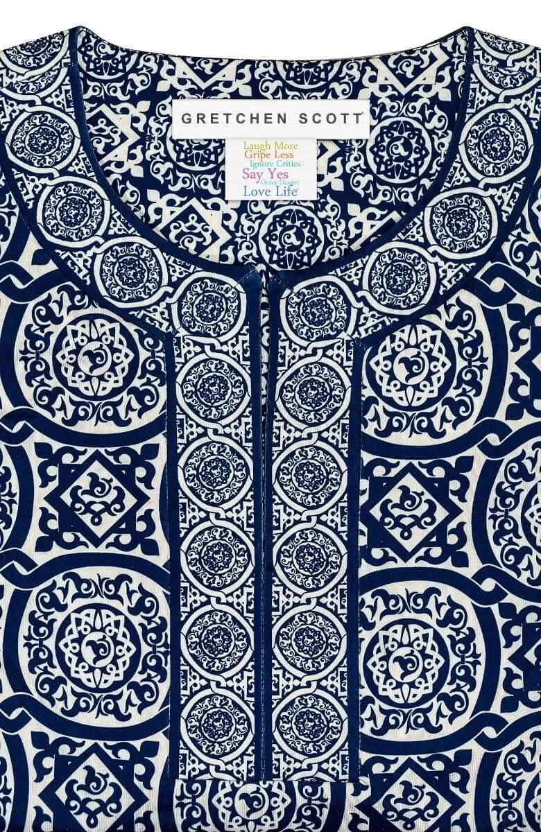 Jersey Split Neck Tunic - Sultan's Dining Room bff set