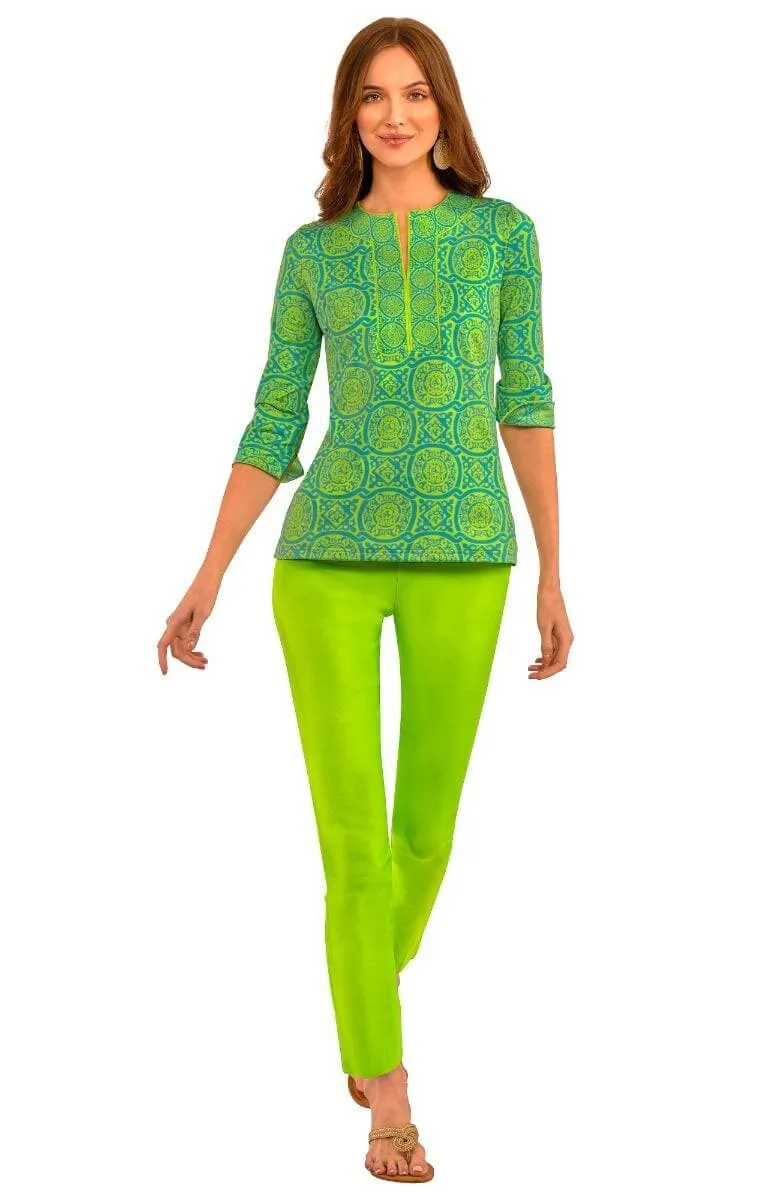 Jersey Split Neck Tunic - Sultan's Dining Room bff set