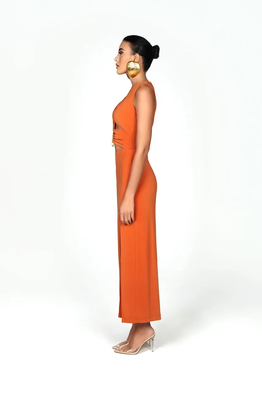 KAIA DRESS tea length