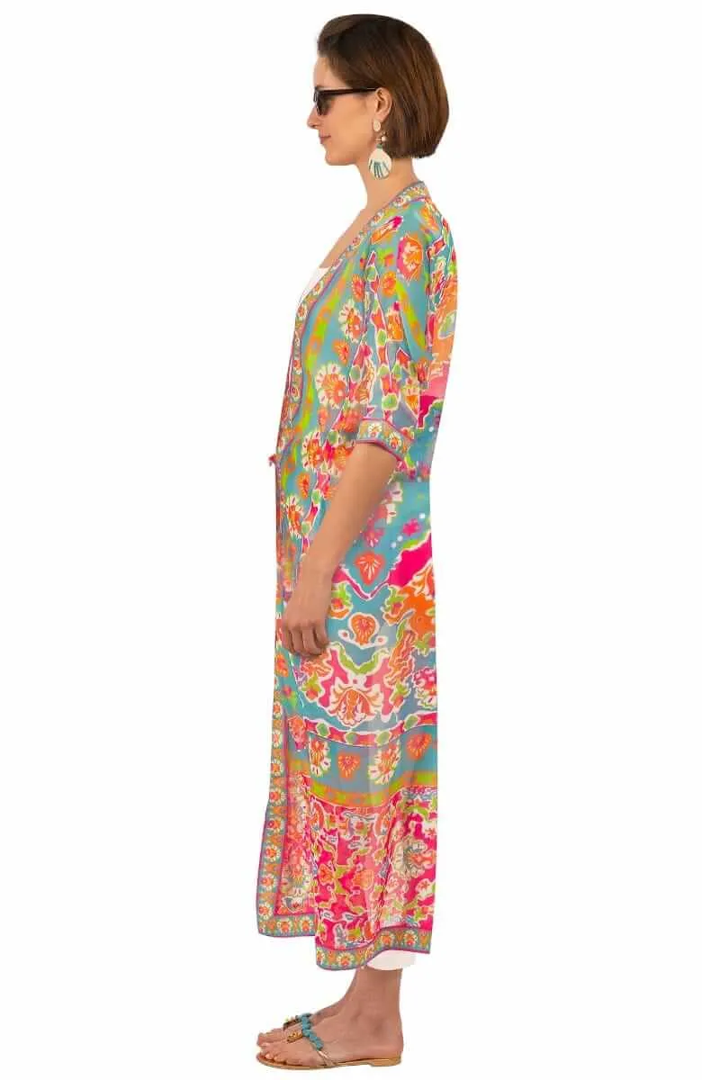 Kimono Jacket Long - Watteau calm move
