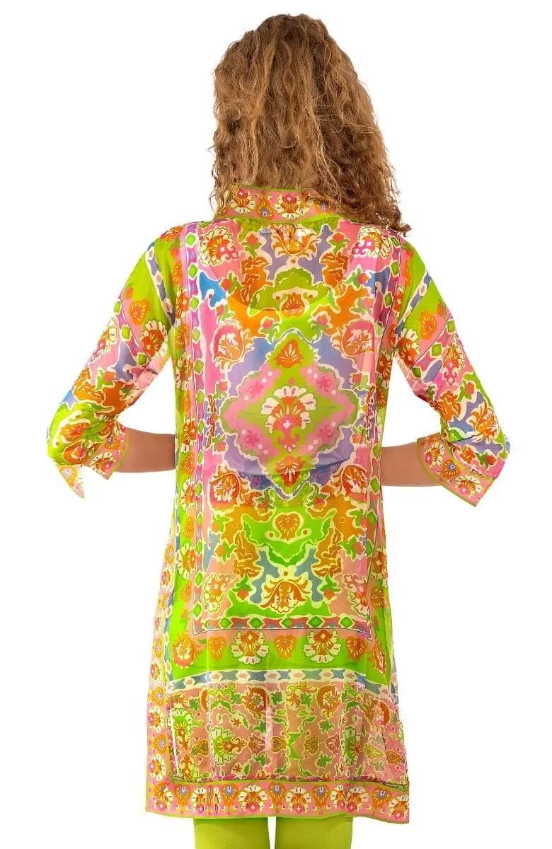 Kimono Jacket - Watteau dusk walk