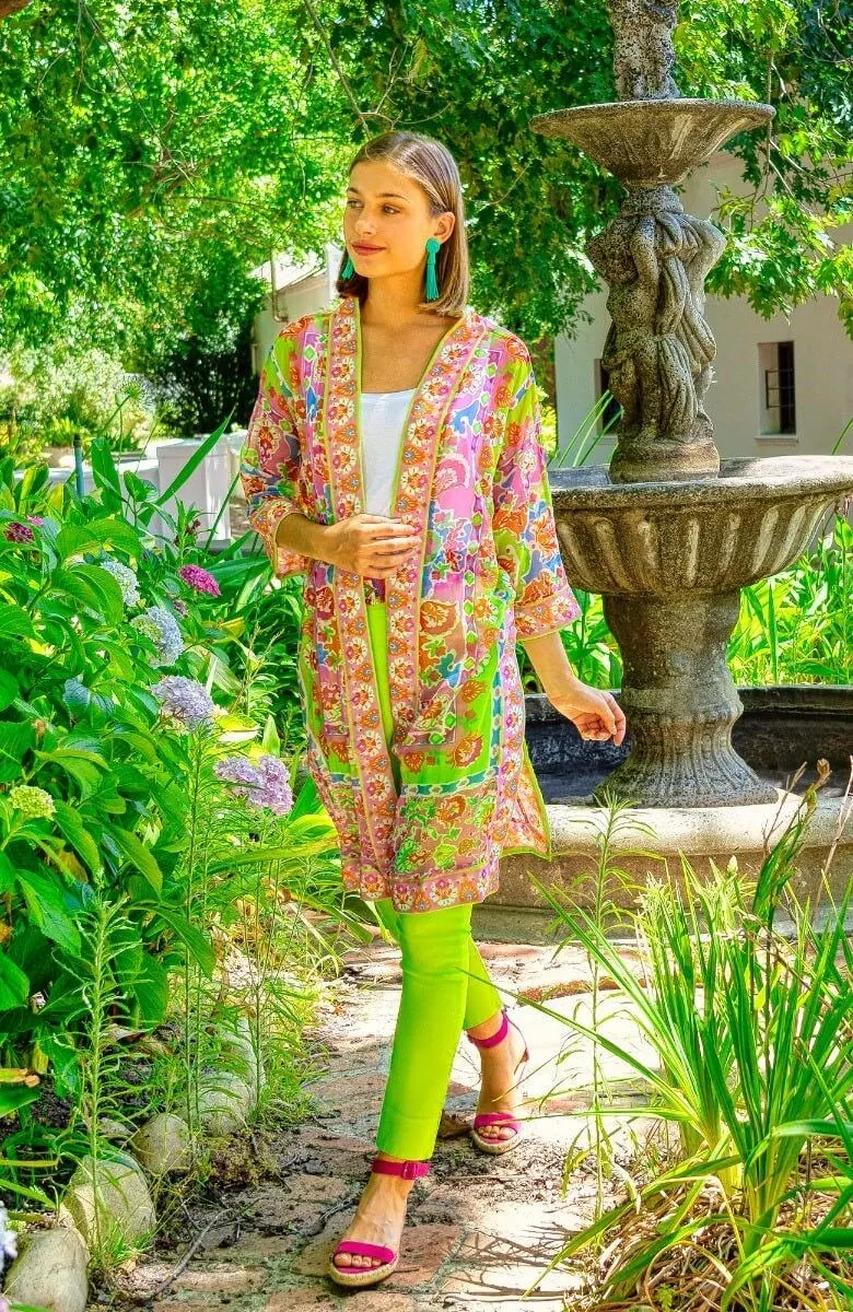 Kimono Jacket - Watteau dusk walk