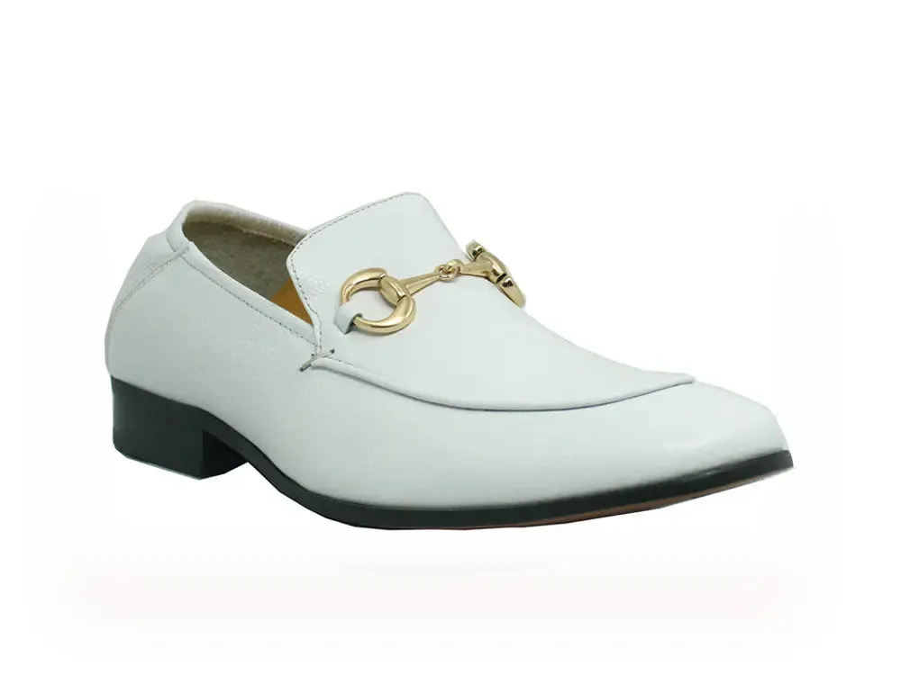 KS525-305 Soft Leather Casual Buckle Loafer/Mule street smart