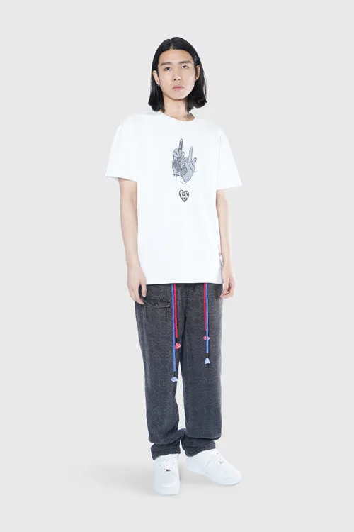 Laser Etched Pattern Denim Comfortable Jeans street vibe