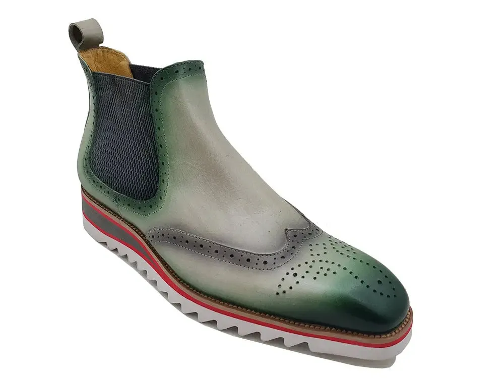 Leather Chelsea Boot With Lightweight Sole dawn run