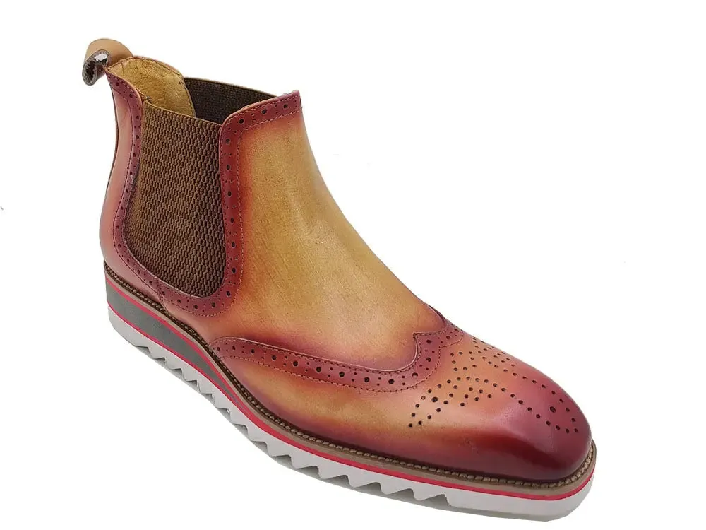 Leather Chelsea Boot With Lightweight Sole dawn run