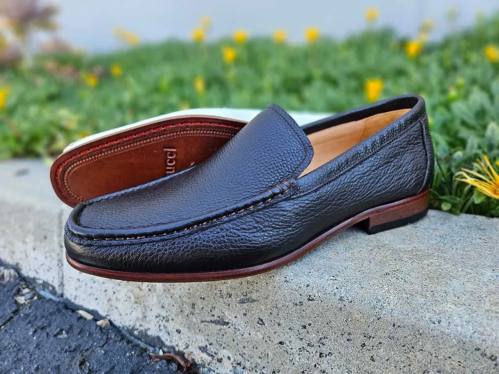Leather Sole Timeless Slip-on Loafer style ease