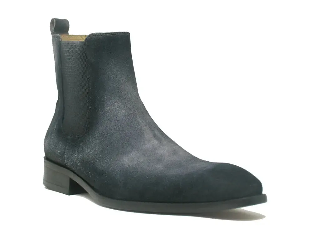 Leather Suede Chelsea High Boots urban gear
