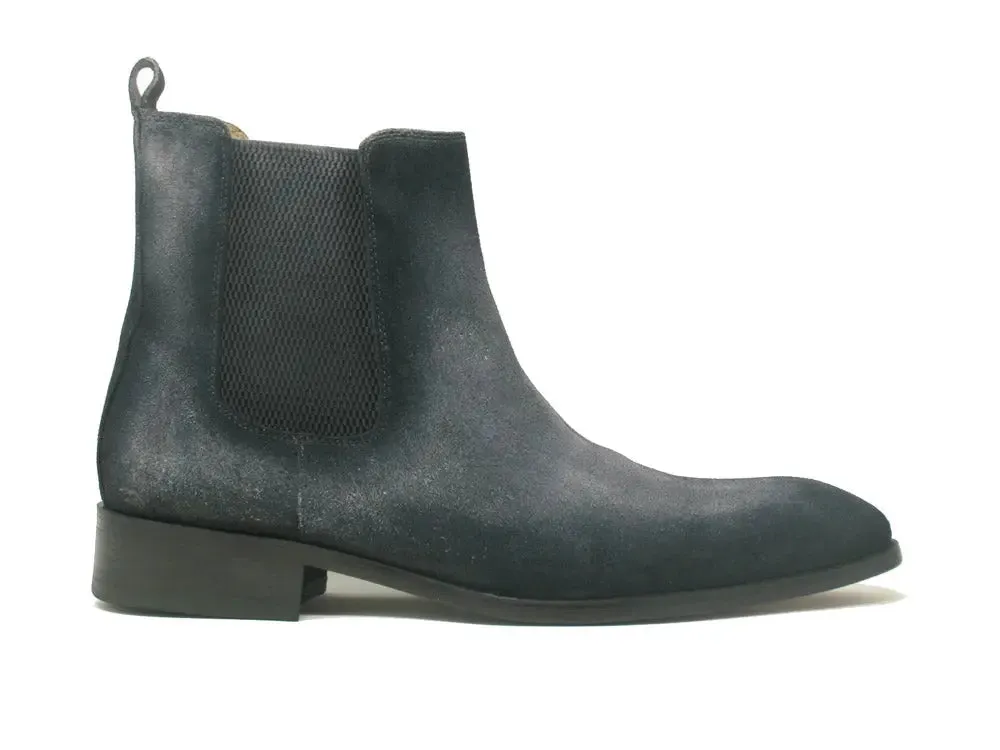 Leather Suede Chelsea High Boots urban gear