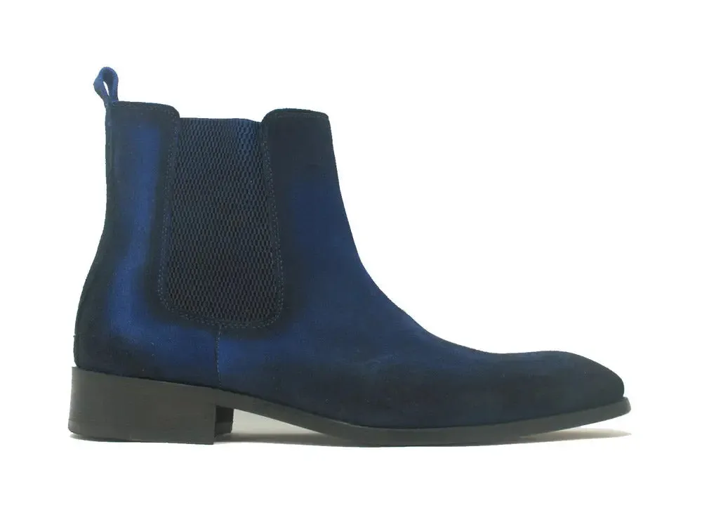 Leather Suede Chelsea High Boots urban gear