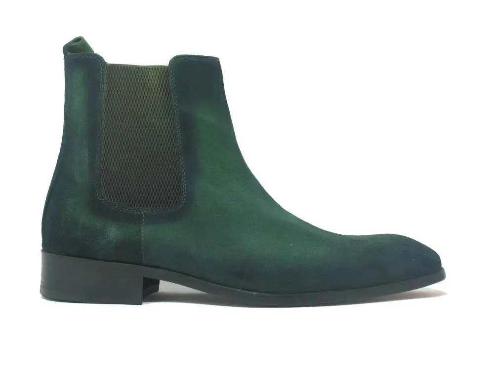 Leather Suede Chelsea High Boots urban gear