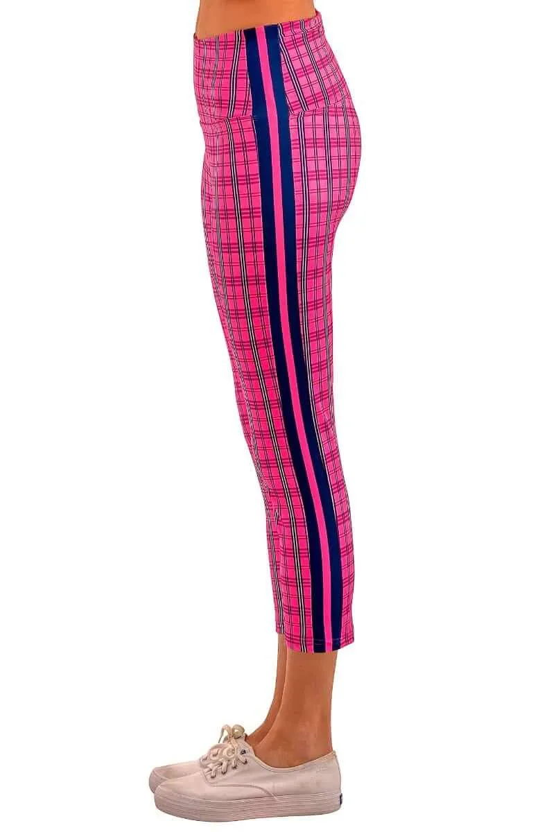 Leggings - Sunshine Plaid plus-size pants