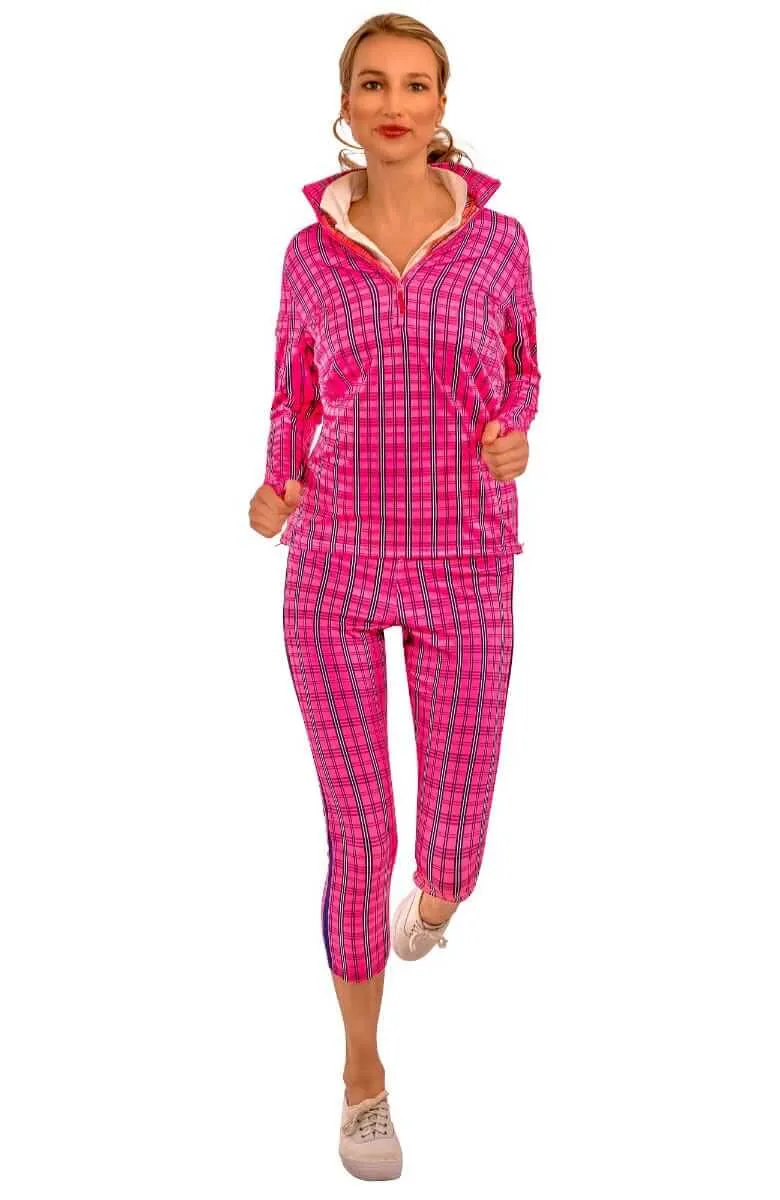 Leggings - Sunshine Plaid plus-size pants