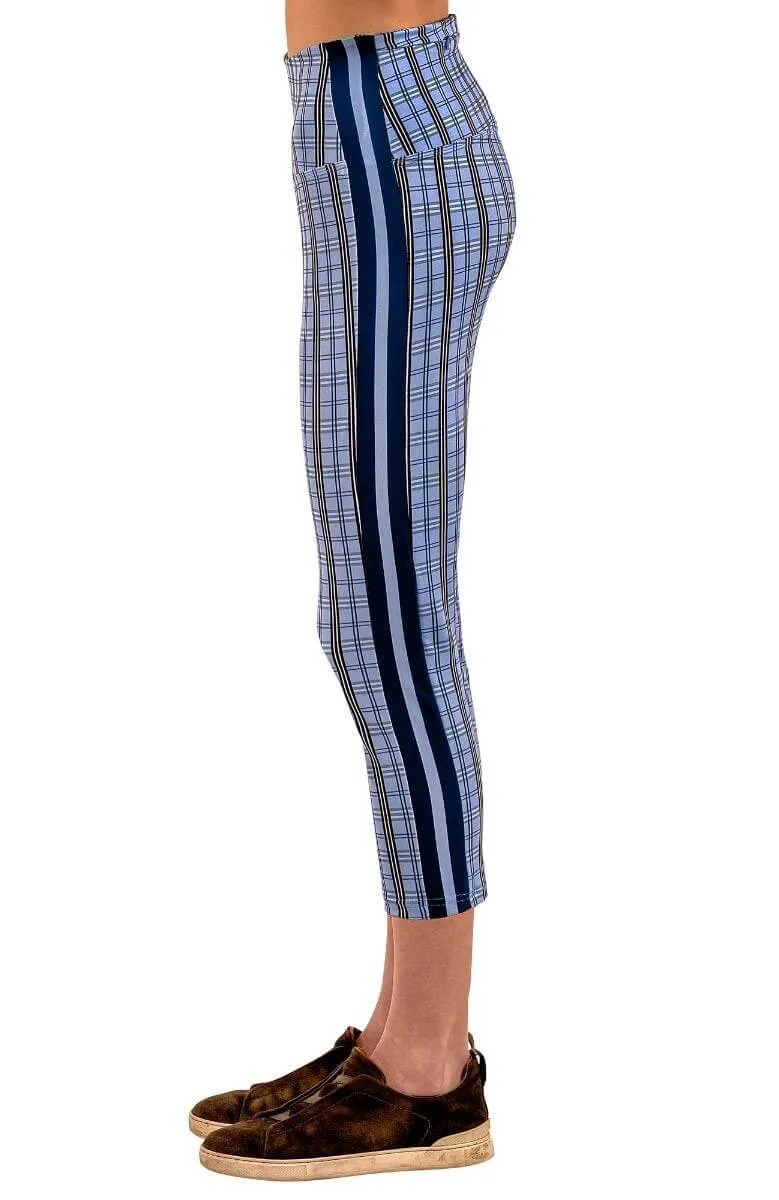 Leggings - Sunshine Plaid plus-size pants