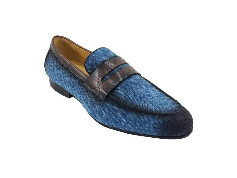 Life Style Penny Loafer W Leather Trim easy fit