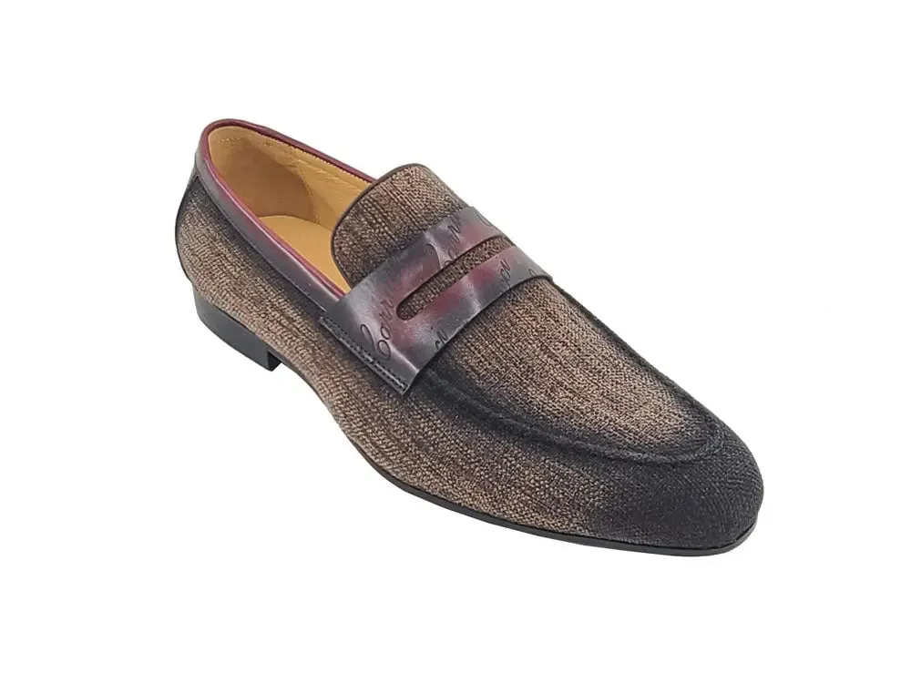 Life Style Penny Loafer W Leather Trim easy fit