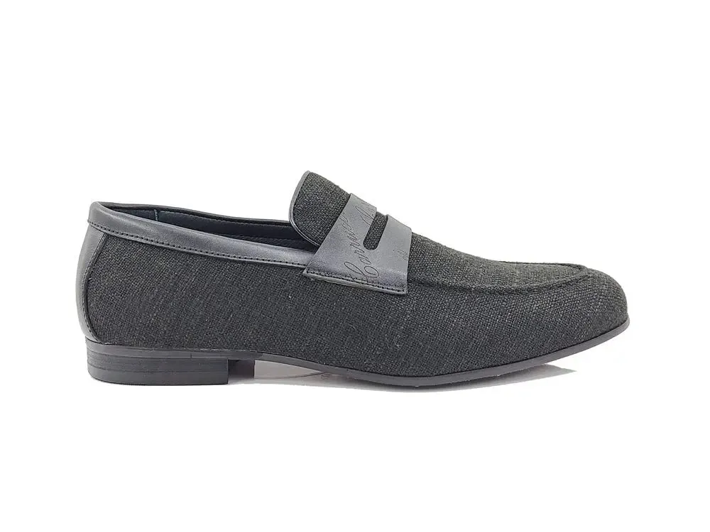 Life Style Penny Loafer W Leather Trim easy fit