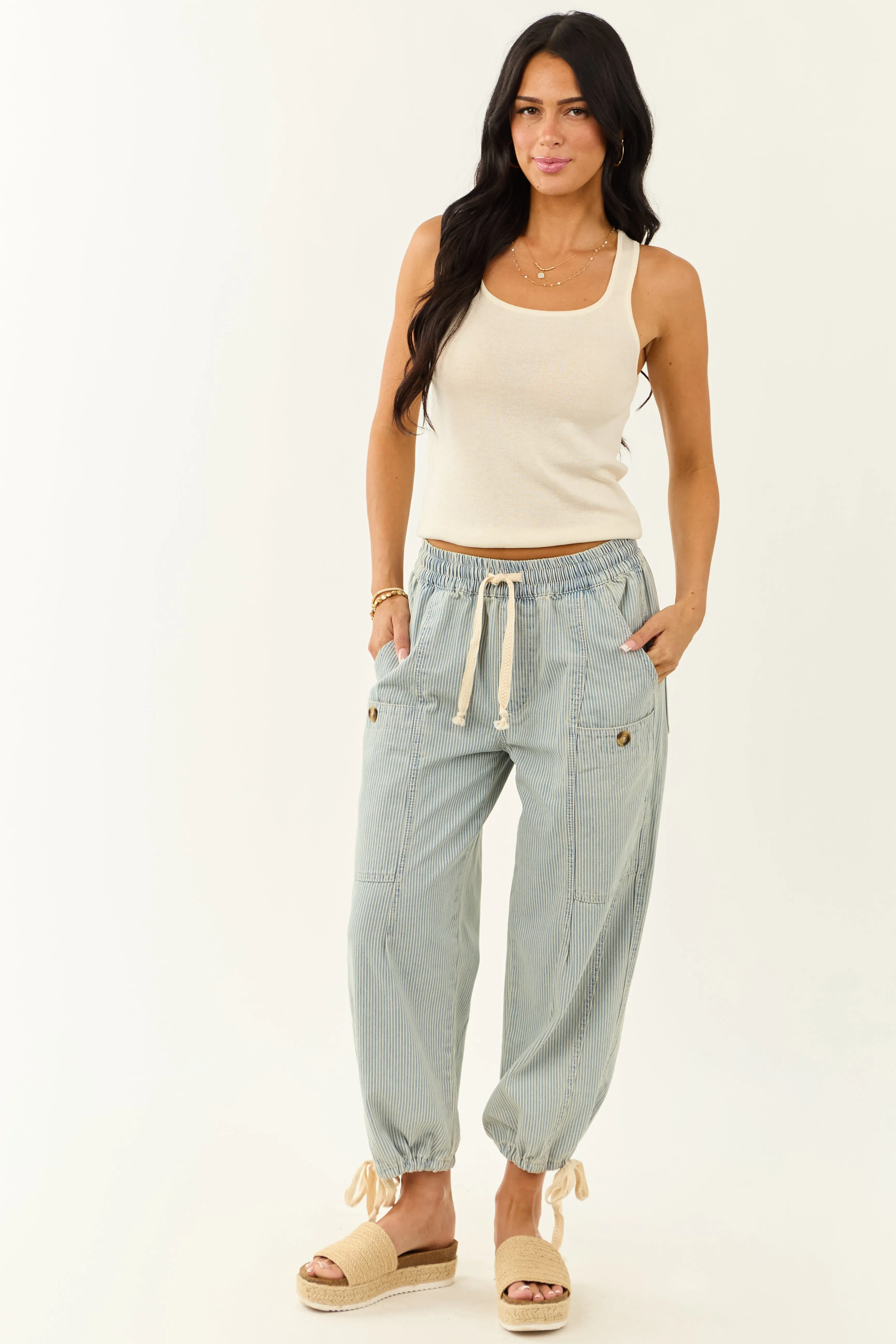6/5/2025,ALL_PRODUCTS,back-in-stock:true,filter-color:Blue,filter-fabric:Cotton,filter-fabric:Denim,filter-inseam:25",filter-pattern:Stripe,filter-rise:High Rise,filter-season:Summer,filter-style:Ankle/Cropped,filter-style:Non-Distressed,filter-wash:L
