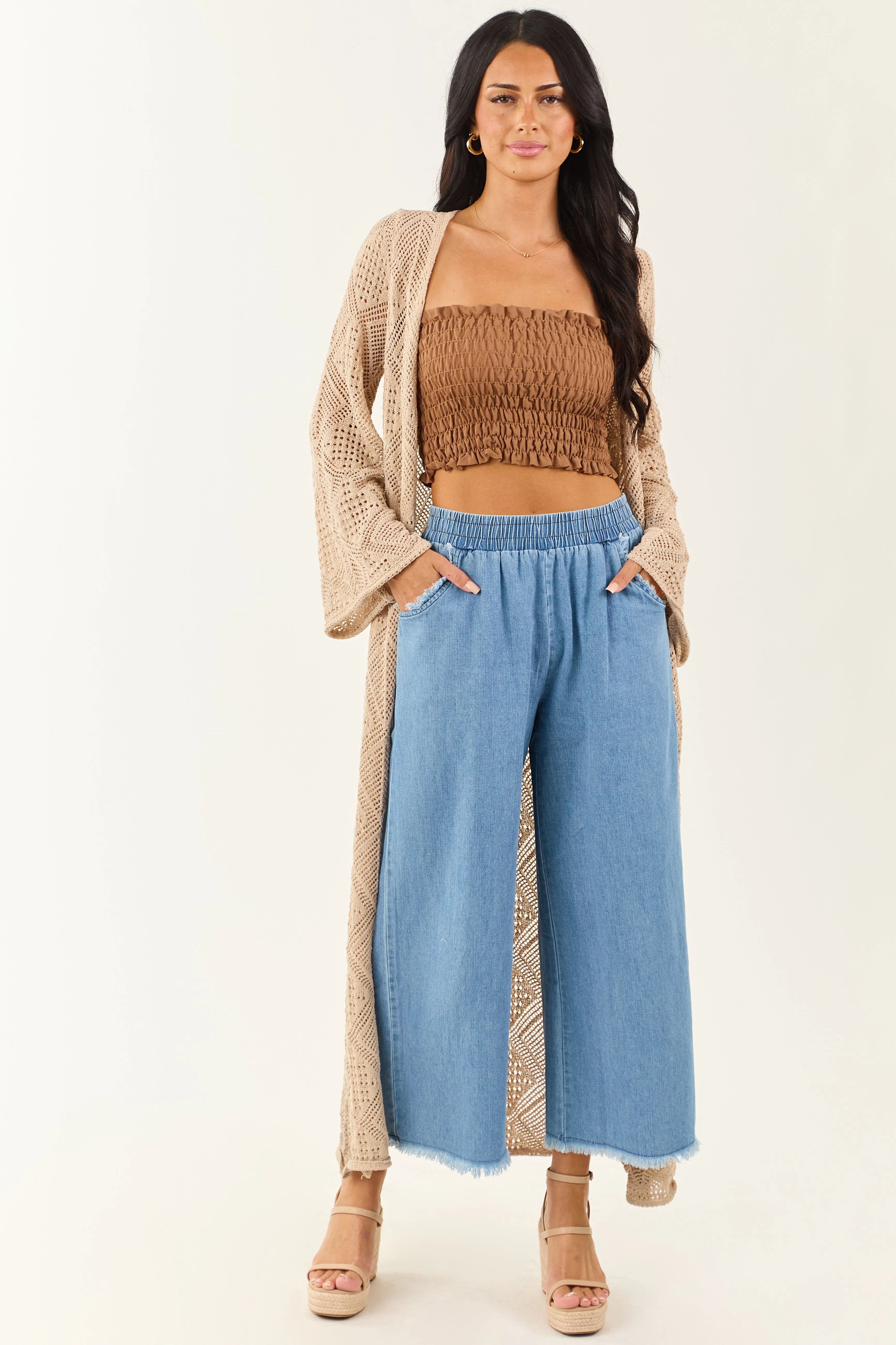 8/1/2025,ALL_PRODUCTS,back-in-stock:true,filter-color:Blue,filter-fabric:Cotton,filter-fabric:Denim,filter-inseam:26",filter-rise:High Rise,filter-season:Fall,filter-style:Ankle/Cropped,filter-style:Non-Distressed,filter-style:Wide Leg,filter-wash:Lig