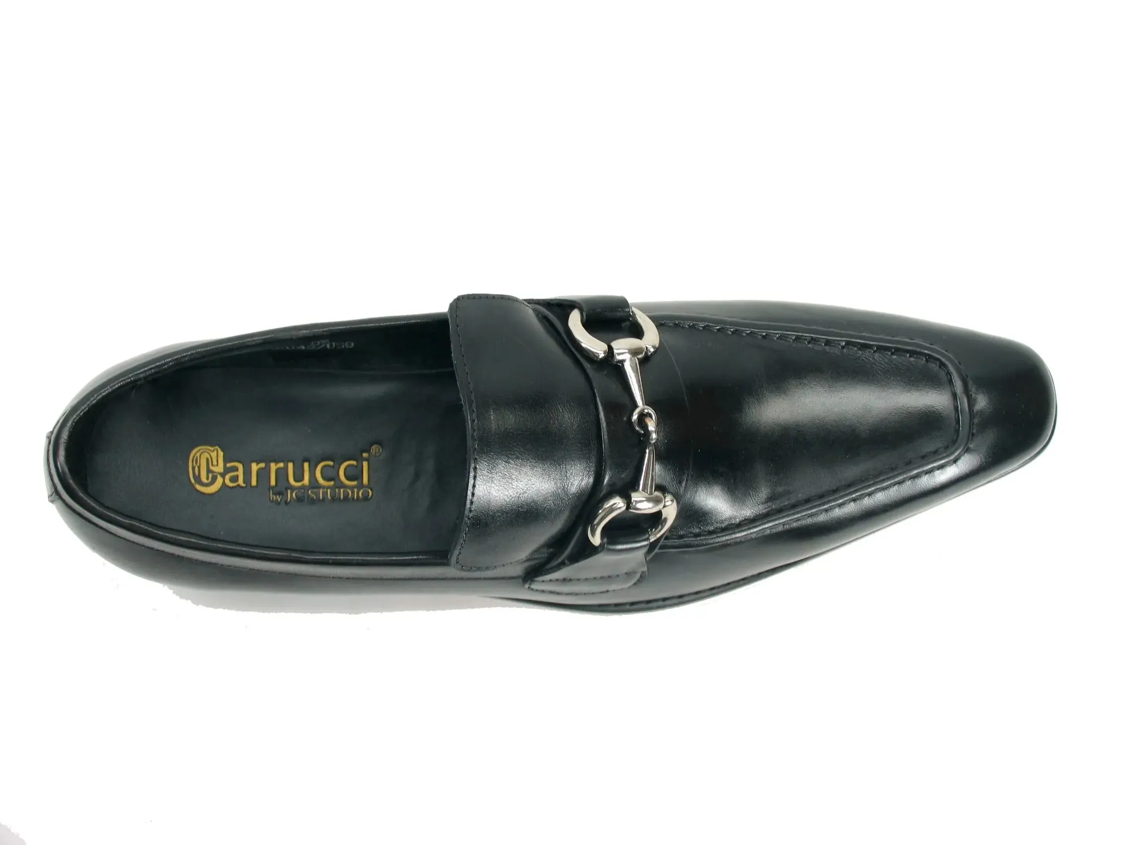 Men's Burnished Signature Buckle Loafer meet look
