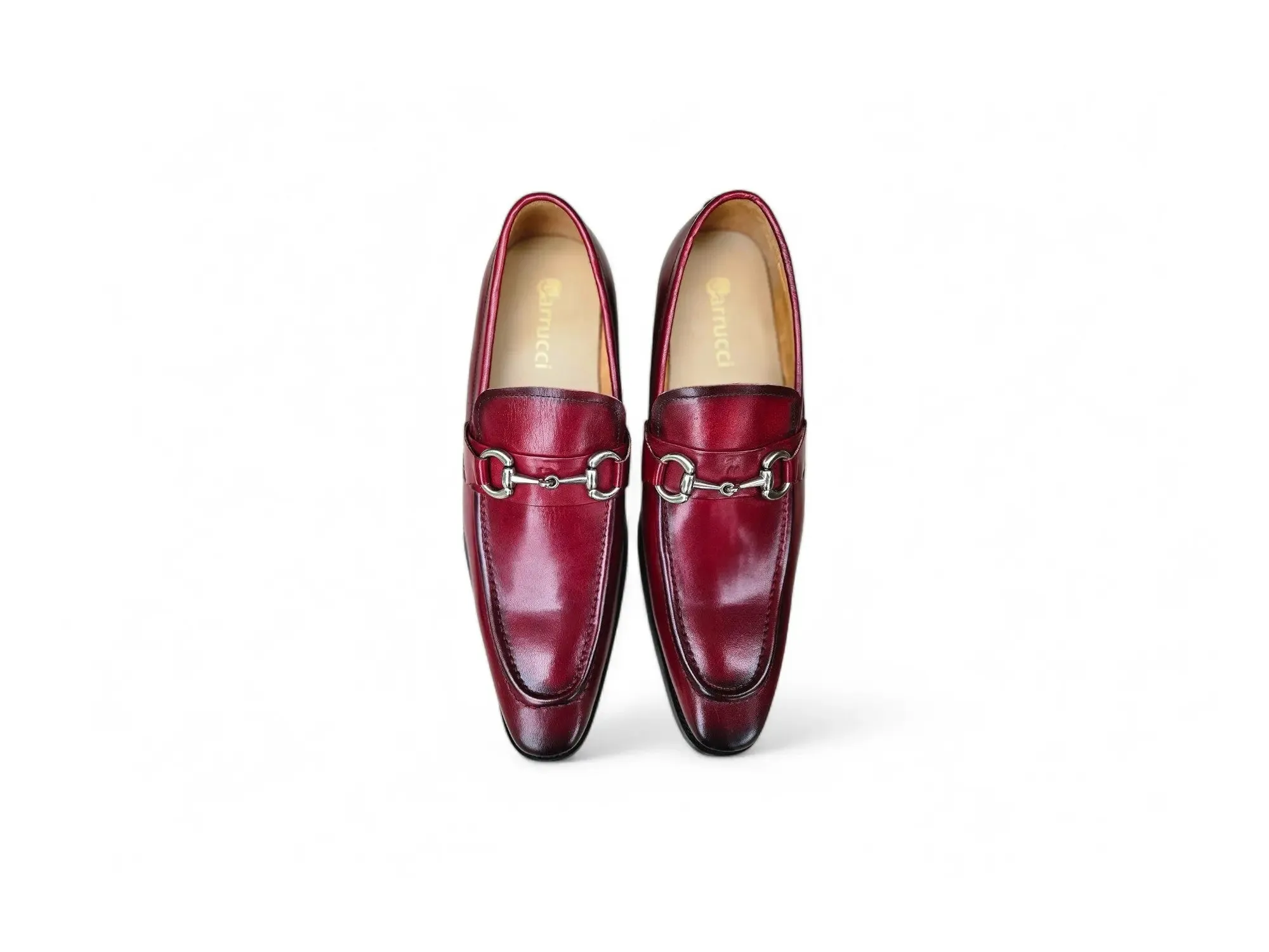 Men's Burnished Signature Buckle Loafer meet look