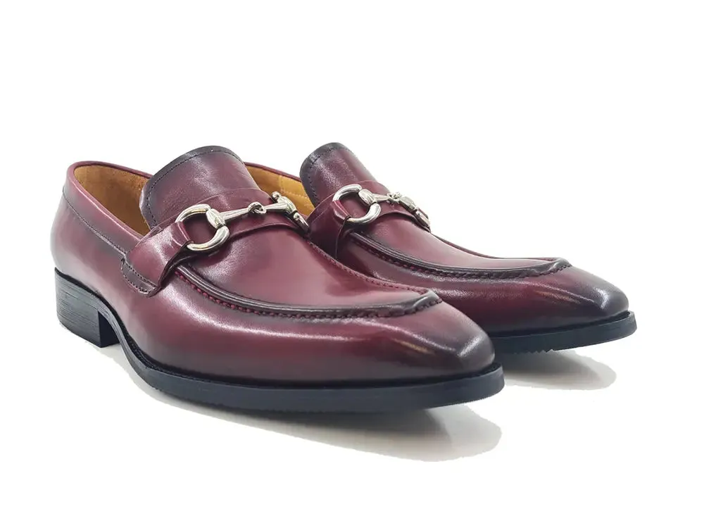 Men's Burnished Signature Buckle Loafer meet look