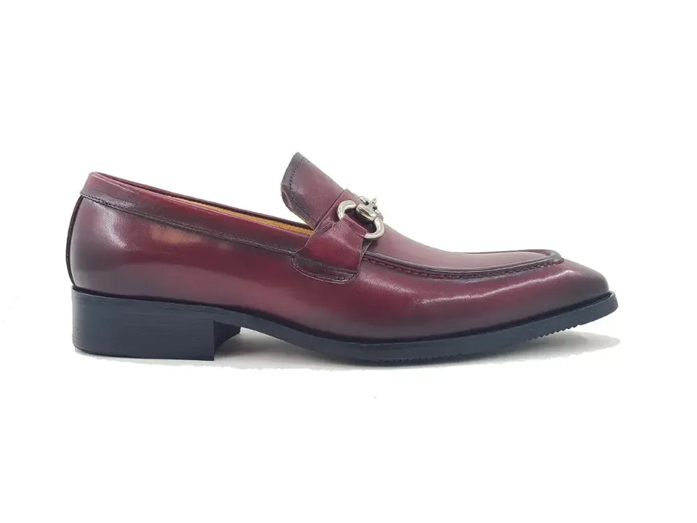 Men's Burnished Signature Buckle Loafer meet look