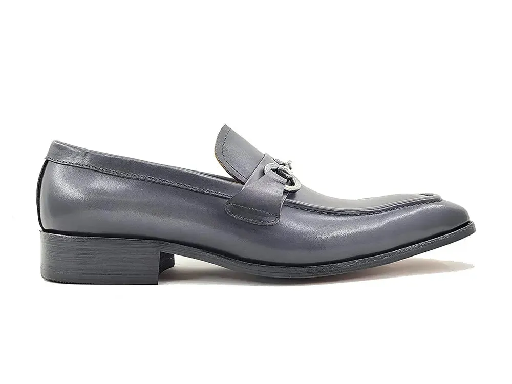 Men's Burnished Signature Buckle Loafer meet look