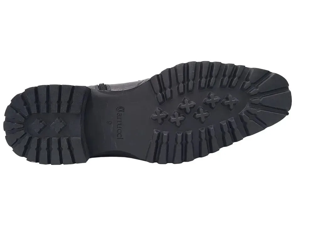 Men's Lace-up Boots Alligator Embossed street style