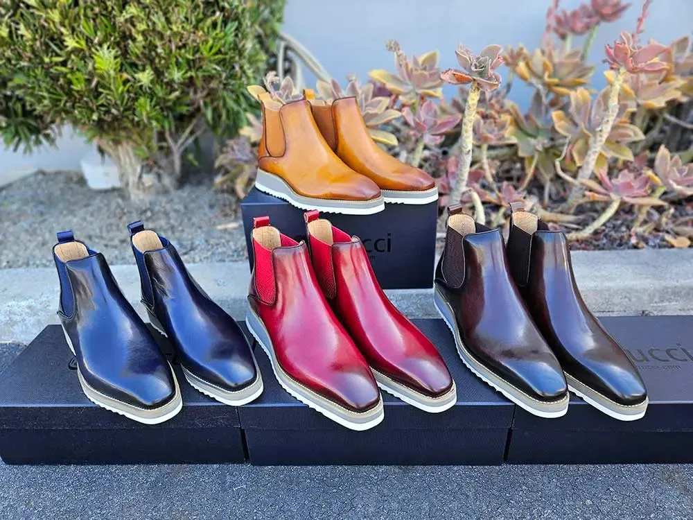 Men's Patina Chelsea Boot camp cool