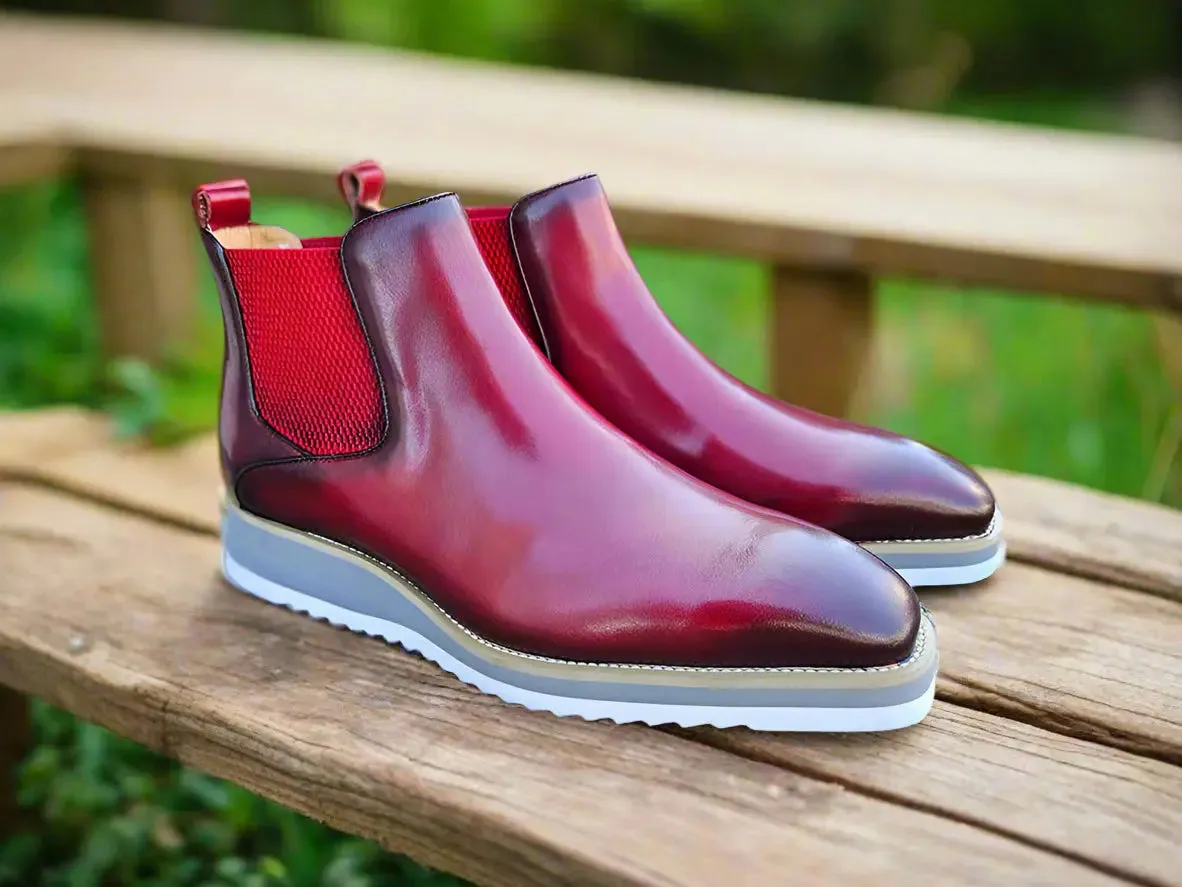 Men's Patina Chelsea Boot camp cool