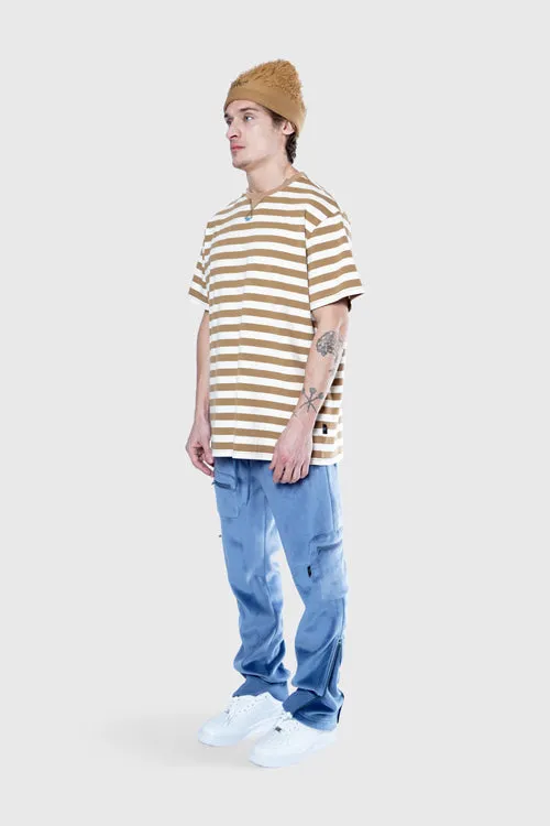 Metal Logo Stripe Tee interview appropriate