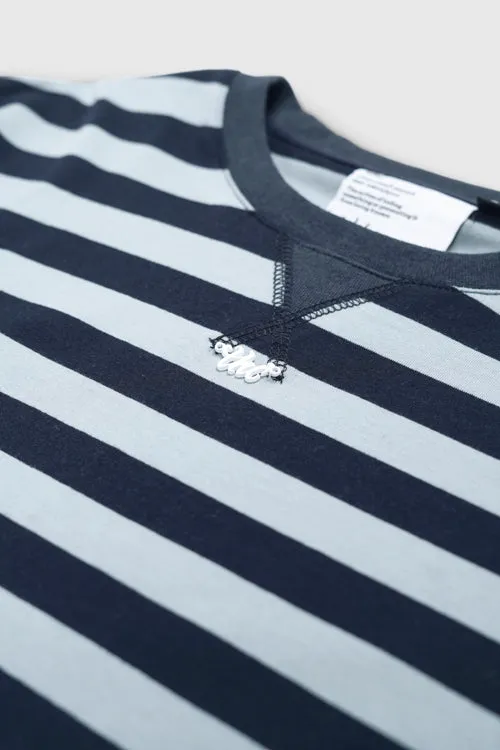 Metal Logo Stripe Tee oversized fit