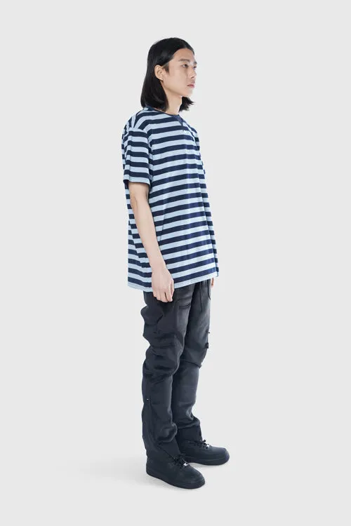 Metal Logo Stripe Tee oversized fit