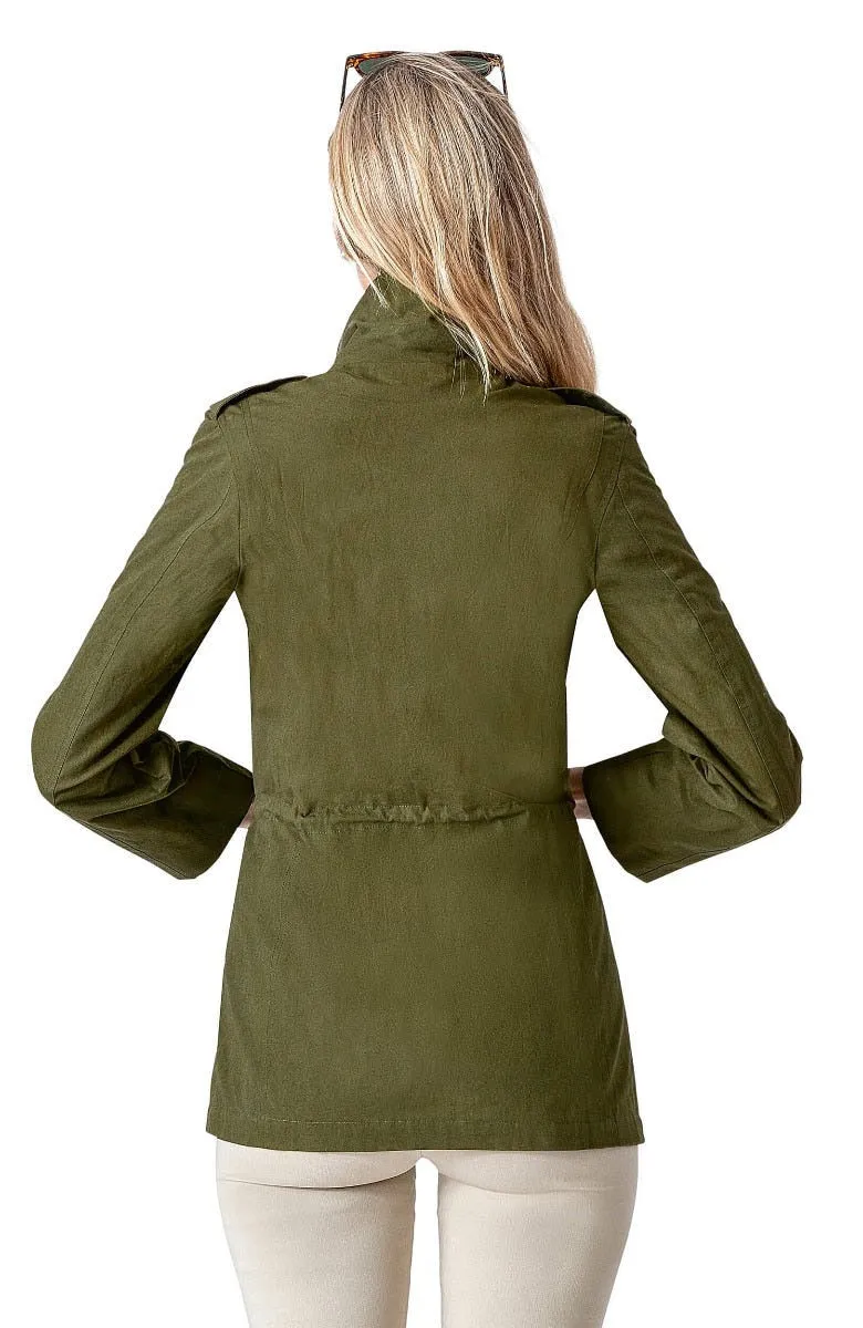 Military Jane Jacket - Solid cozy hug