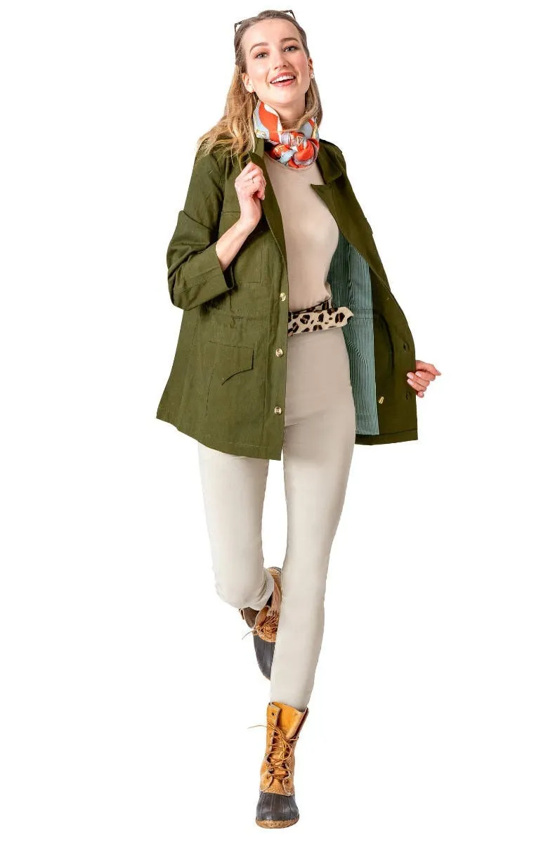 Military Jane Jacket - Solid cozy hug