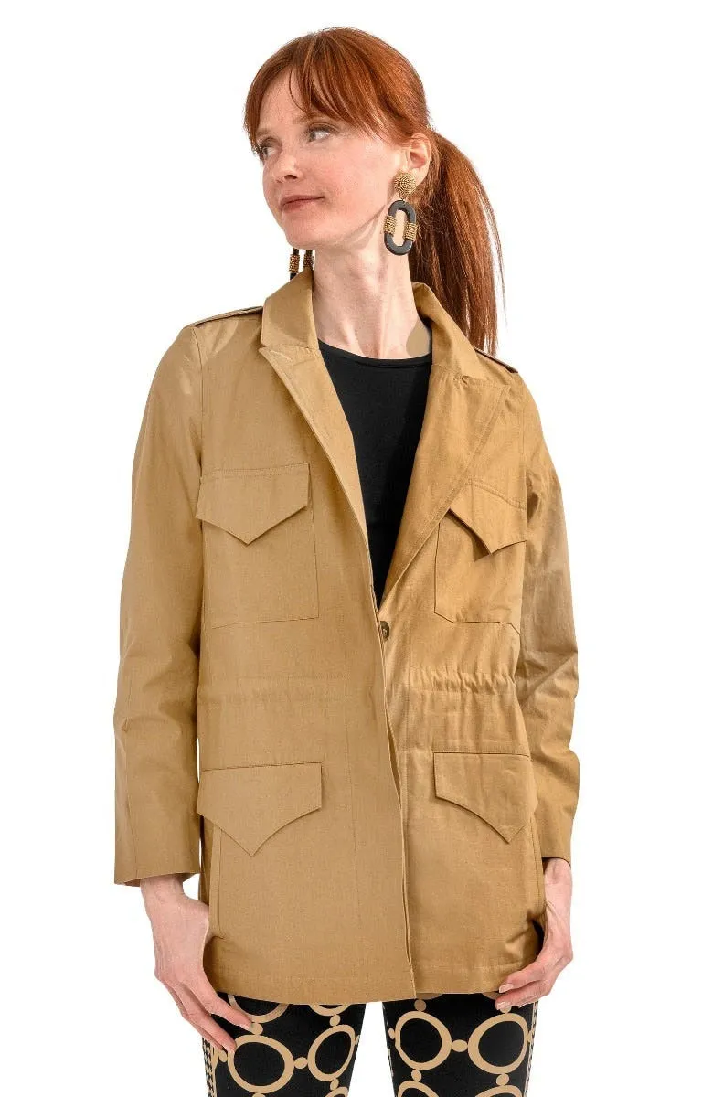 Military Jane Jacket - Solid cozy hug