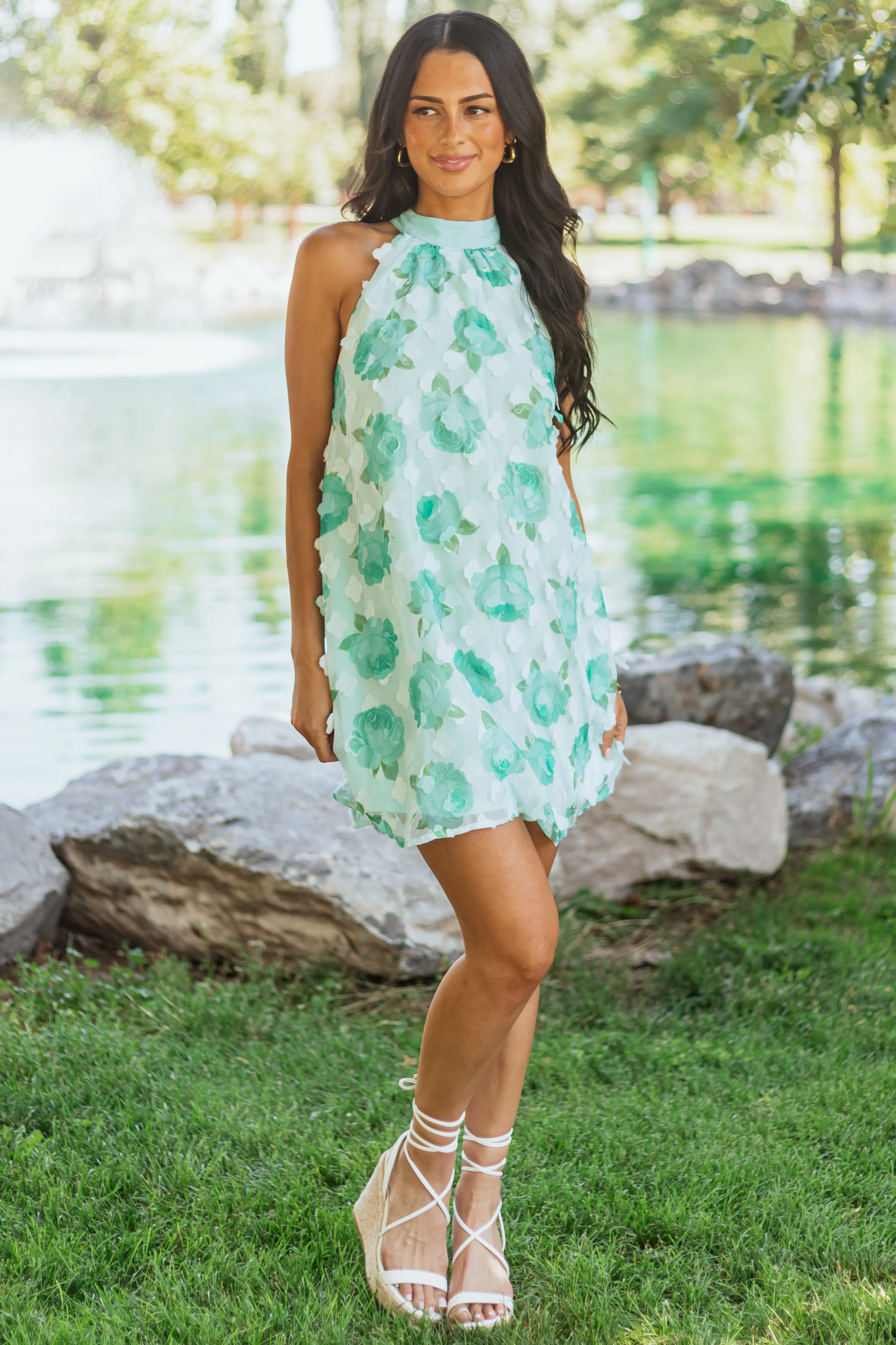 6/6/2025,ALL_PRODUCTS,back-in-stock:true,filter-color:Green,filter-neckline:Halter,filter-pattern:Floral,filter-season:Spring,filter-season:Summer,filter-sleeve:Sleeveless,gpc:Dresses,pc:Short_Dresses,Reg-Price
