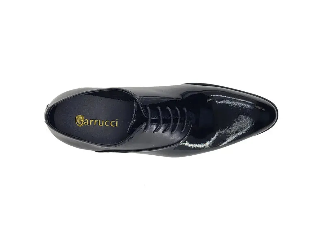 Mix Media Patent Leather Oxford timeless taste