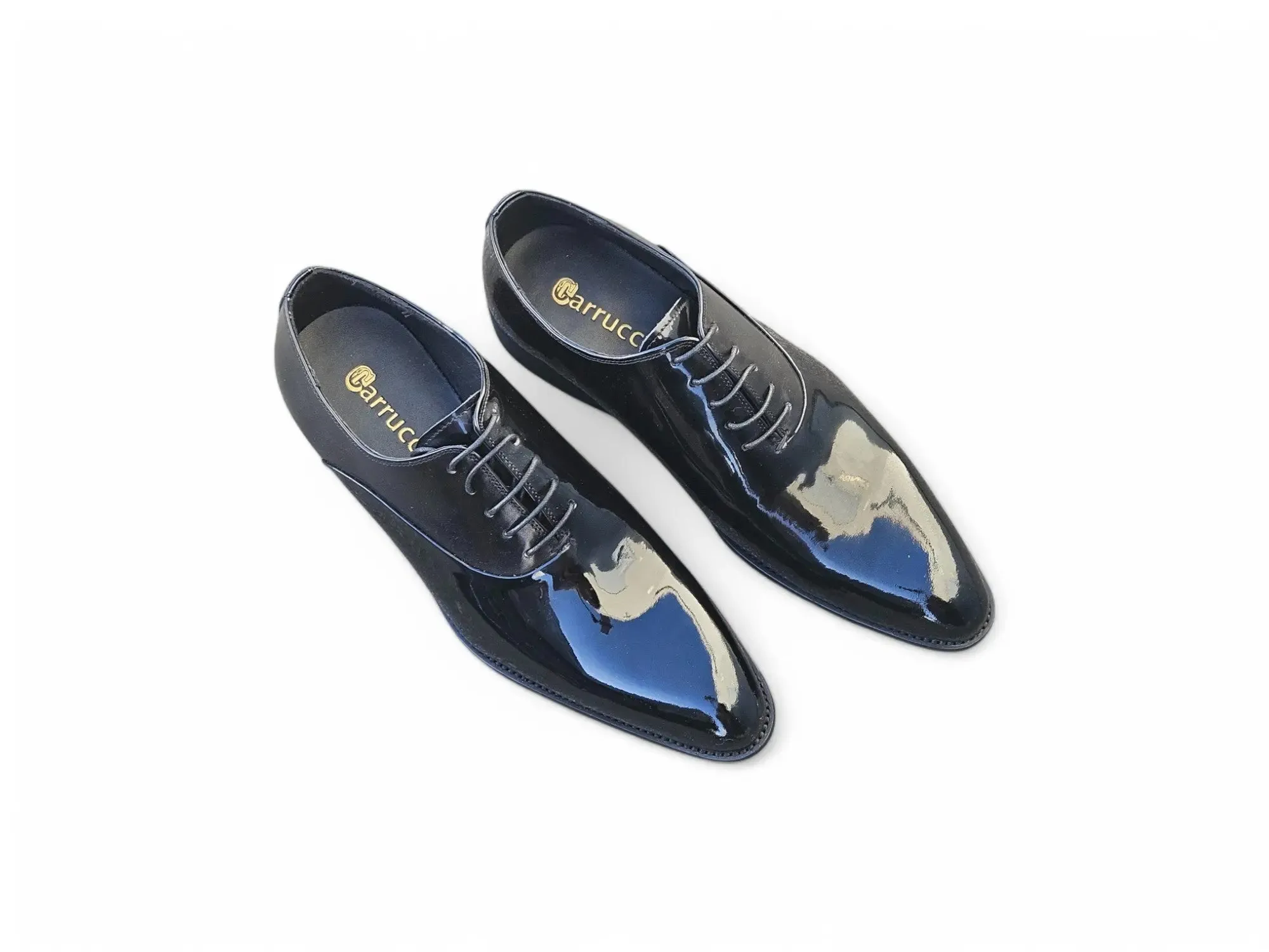 Mix Media Patent Leather Oxford timeless taste