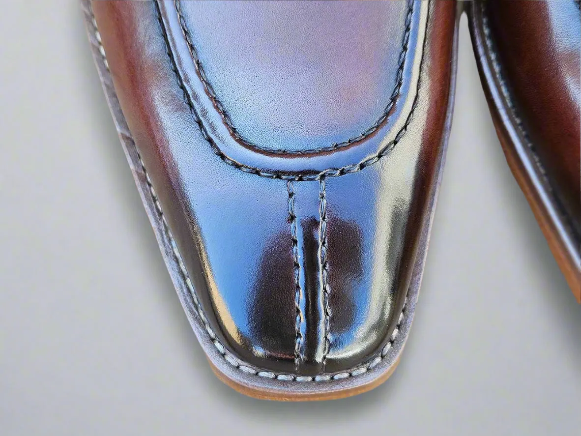 Moc Toe Oxford in Leather Sole travel mate
