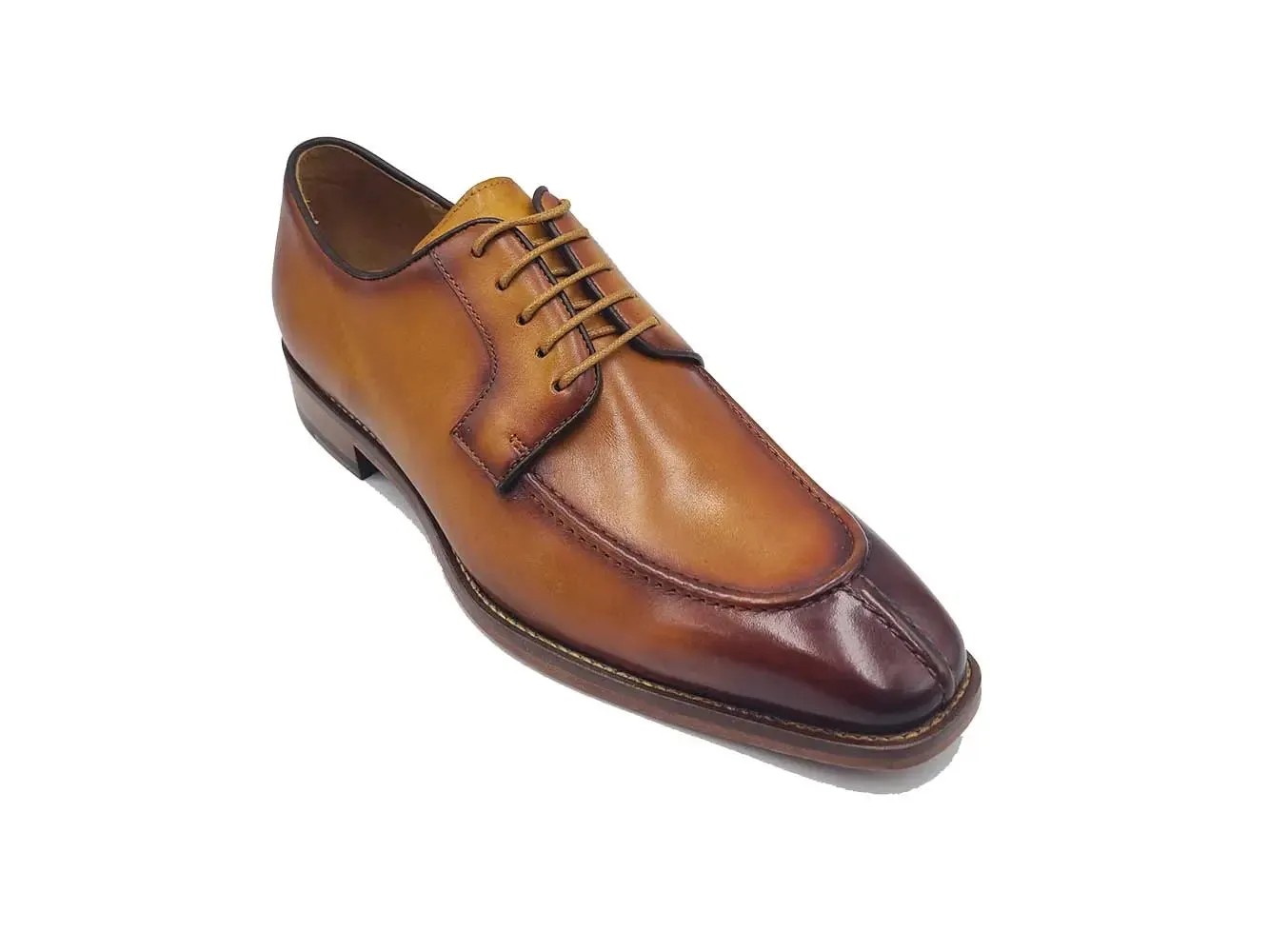 Moc Toe Oxford in Leather Sole travel mate