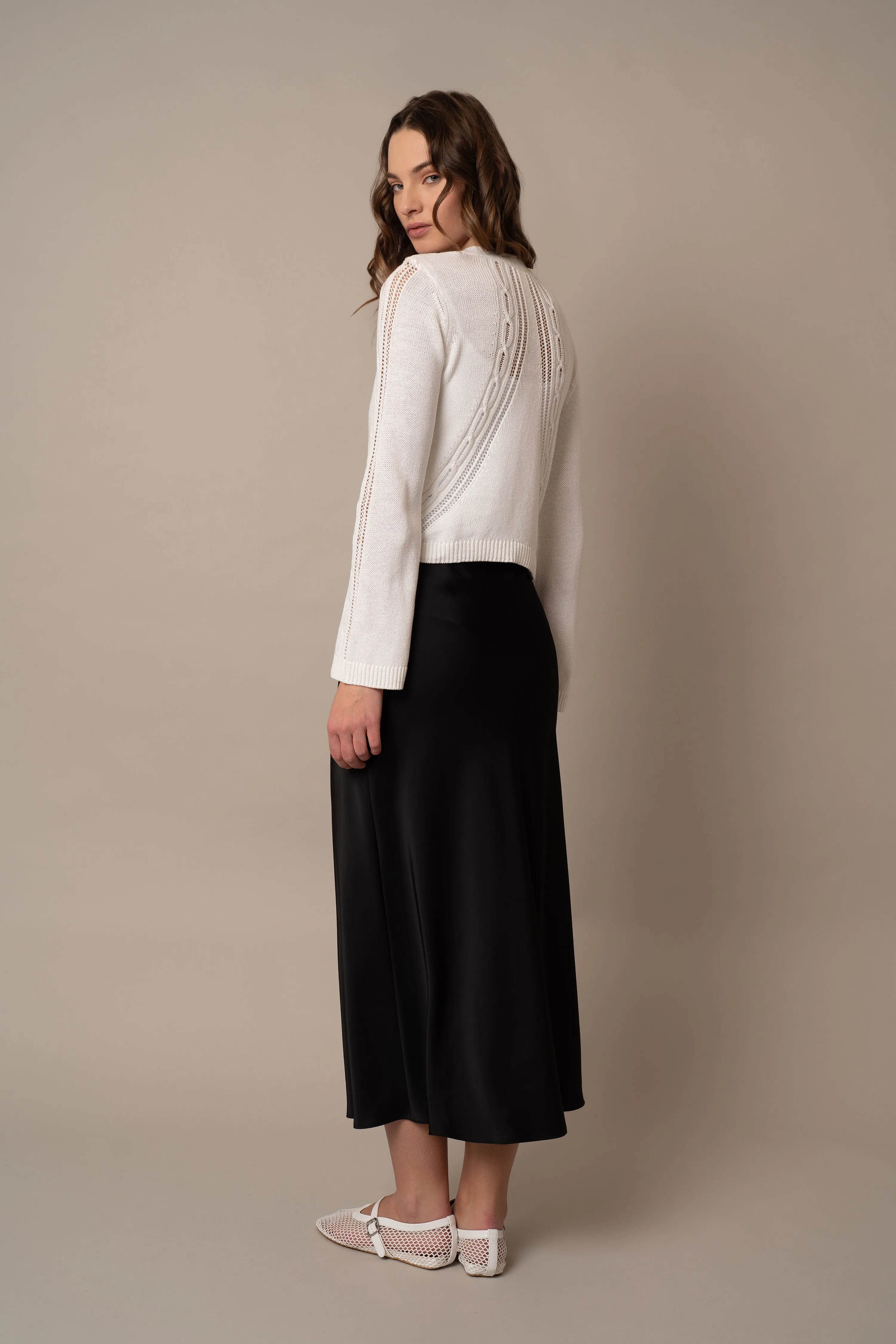 Novelty Cardigan visual calm